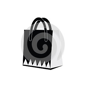 Shopping Bag Icon, Handbag Silhouette, Shoppingbag Sign, Tote Symbol, Shopper Pictogram, Woman Luggage