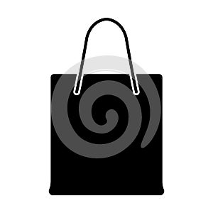 Shopping bag icon vector for graphic design, logo, website, social media, mobile app, UI illustration