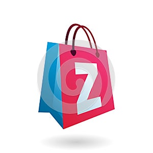 Shopping Bag Letter Z Logo