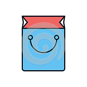 Shopping Bag related vector icon