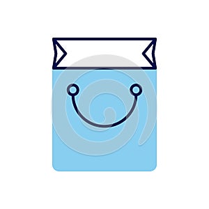 Shopping Bag related vector icon