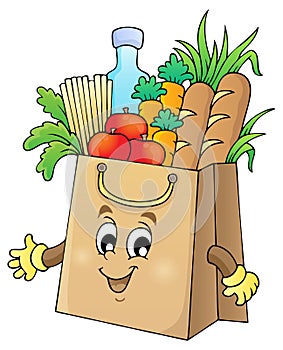 Shopping bag theme image 1