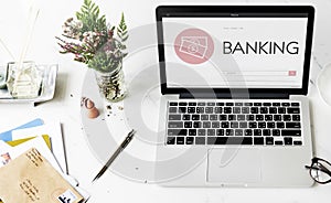 Shopping Banking Accounting Webpage Text Search Concept