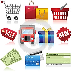 Shopping and Business Icons
