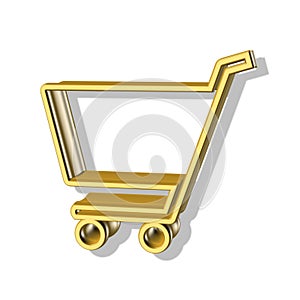 Shopping cart button