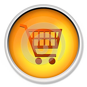 Shopping cart, button, icon, web icon, e-buy, web button