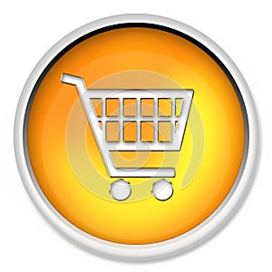 Shopping cart, button, icon, web icon, e-buy, web button