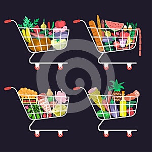 Shopping cart food