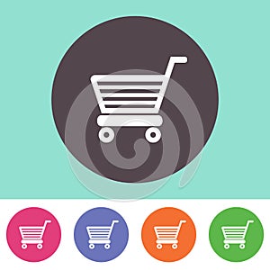 Shopping cart icon