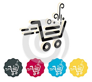 Shopping Cart - Quick Checkout - Stock Icon