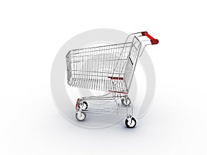 Shopping cart supermarket