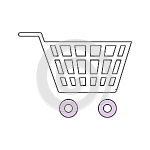 Shopping cart symbol