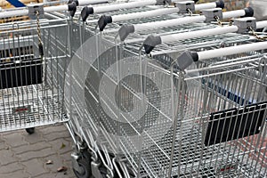 Shopping carts photo