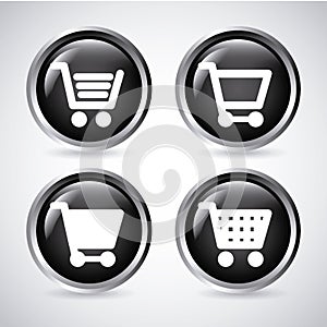 Shopping carts buttons