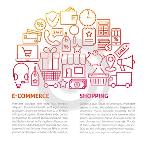 Shopping Commerce Line Template