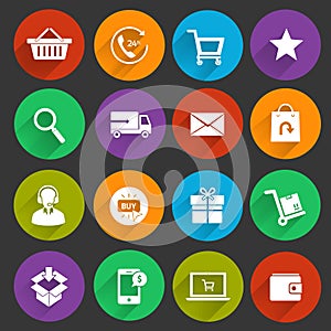 Shopping E-commerce Icons