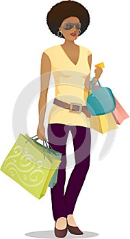 Shopping girl 1