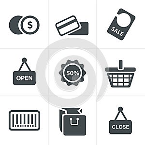 Shopping Icon Set