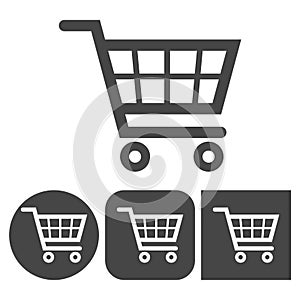 Shopping Icon - vector icons set