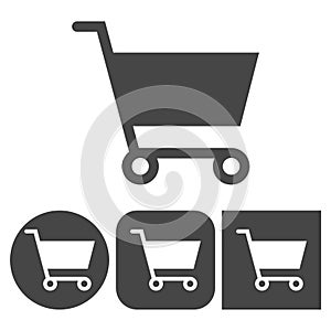 Shopping Icon - vector icons set