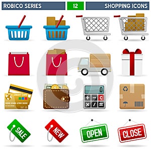 Shopping Icons - Robico Series