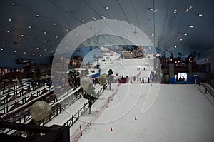 Shopping mall with Ski station, Dubai, UAE