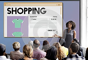 Shopping Marketing Purchase Shopaholic Spending Concept