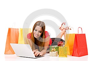 Shopping over internet