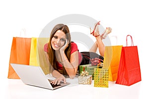 Shopping over internet