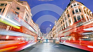 Shopping at Oxford street, London, Christmas day