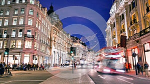 Shopping at Oxford street, London, Christmas day