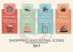Shopping and retail labels