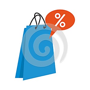 Shopping retail sale store cartoon