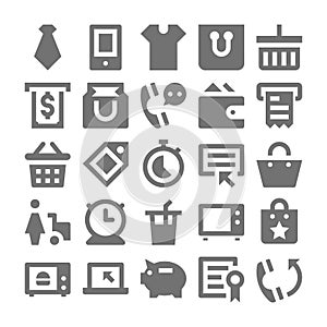 Shopping and Retail Vector Icons 5