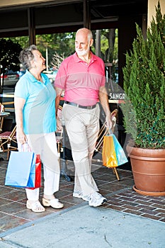 Shopping Seniors - Strolling