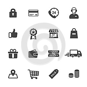 Shopping Solid Icons