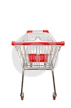 Shopping supermarket trolley