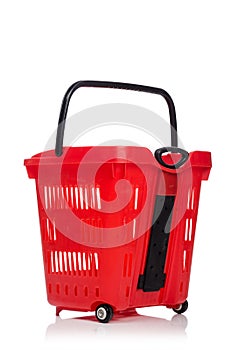 Shopping supermarket trolley