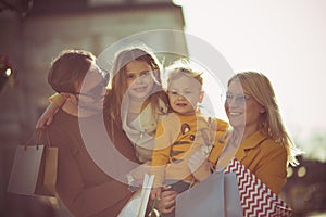 Shopping time for the whole family