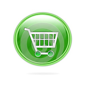 Shopping trolley icon
