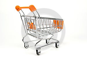 Shopping Trolley Isolated