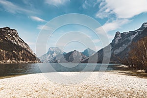 Shore of an austrian Lake