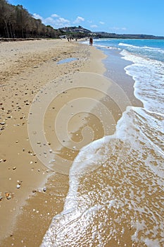 Shore of the beach of Eraclea Minoa in Agrigento