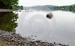 The shore of Coniston Water