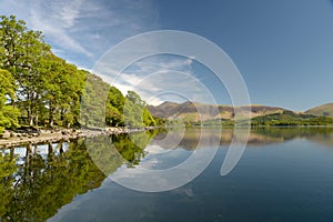 Shore of Derwentwater near Keswick, Lake District