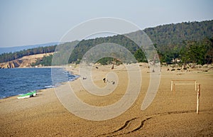 The shore of Lake Baikal, Olkhon Island, Russian Federation