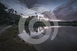 Lake at Night