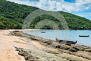 Shore of Nosy Be island in Madagascar, Africa