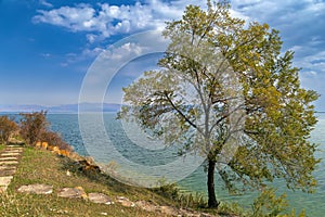 Shore of Sevan lake, Armenia