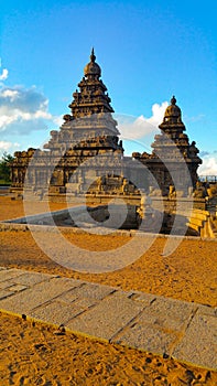 Shore temple in Mahabalipuram